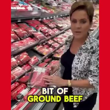 Kari Lake Checking Prices At The Grocery Store