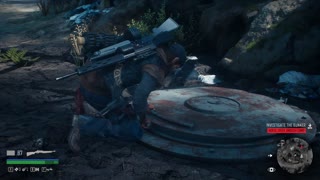 Days Gone - Horse Creek Ambush Camp Bunker Map Location