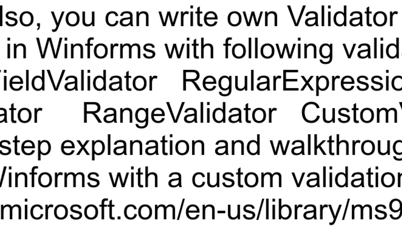 How to cause textbox validation on button click automatically in c