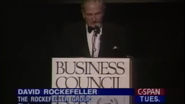 David Rockefeller - UN Conference - Population Control 1994-09-14