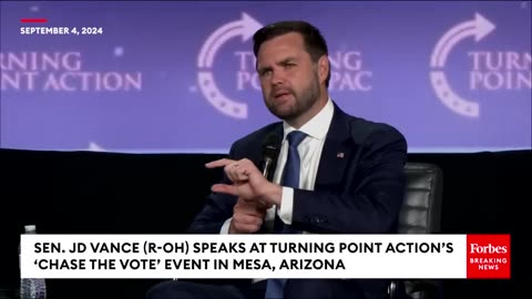 'She Is A Disaster': JD Vance Tears into Kamala Harris at Arizona Event