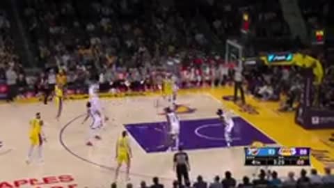 Oklahoma City Thunder vs Los Angeles Lakers Full Game Highlights
