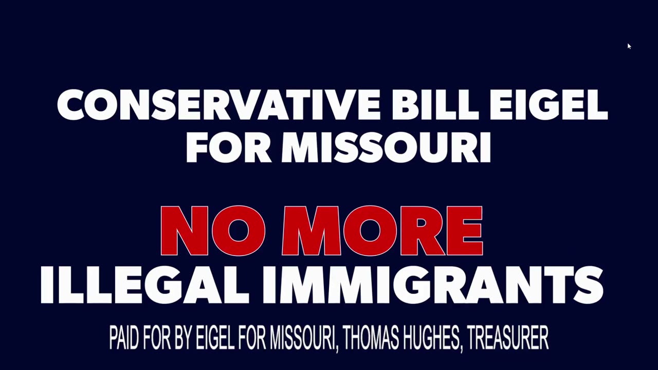 Candidate for MO Gov Releases Ad in Spanish To Let Illegal Aliens Know They're be Deported