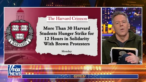 Gutfeld Pro-Hamas students go on a hunger strike