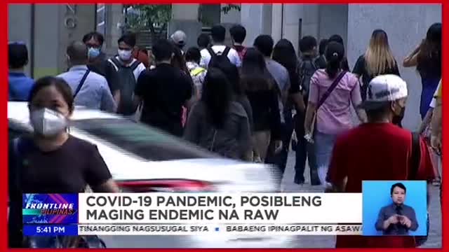COVID-19 pandemicendemic?Ano ang sinasabi ng mga datos?