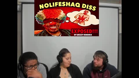 GRIZZY IS NOT PLAYIN!! Grizzy Hendrix - NoLifeShaq Diss [REACTION]