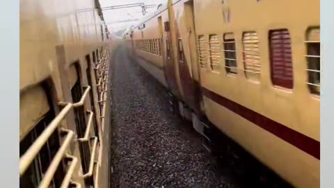 Indian super fast Train