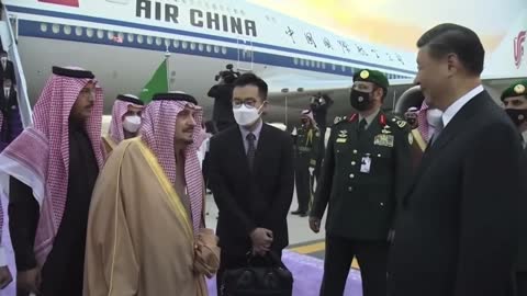 🇨🇳🇸🇦 In Riyadh, Xi Jinping was met by the royal family