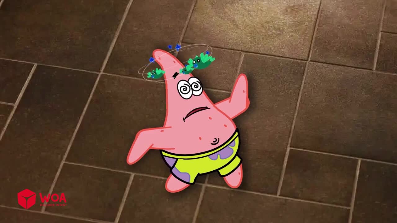 Spongebob Rides a Crazy Dog _ Funny Cats and Dogs Videos _ Woa Doodles