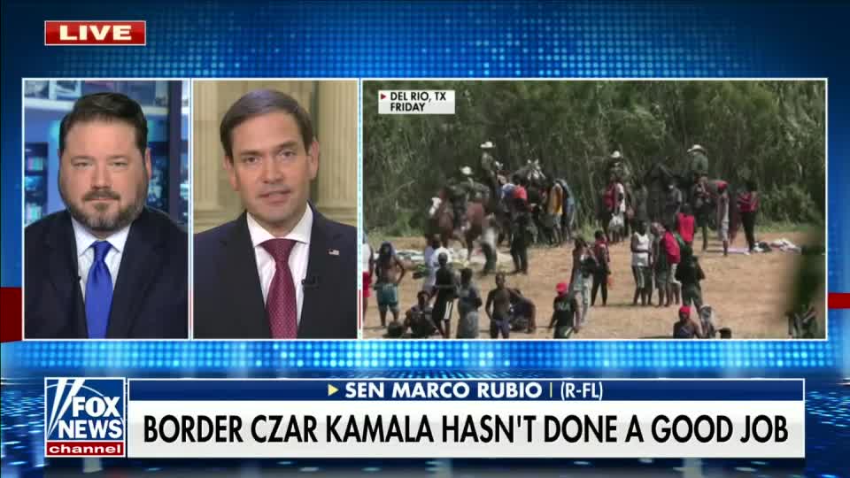 Sen Rubio Joins Fox Primetime to Talk Politicization of the DOJ & VP Harris' Failure as Border Czar