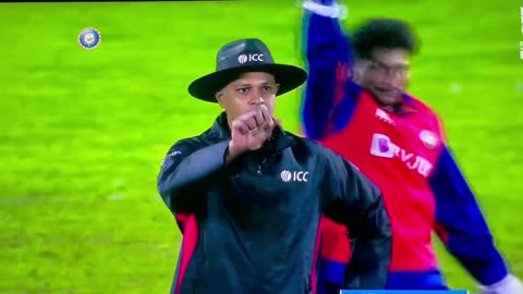 Umpire , Kuldeep & Siraj showing India's ICC rankings in T20Is.