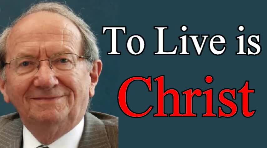 To Me to Live is Christ - Iain Murray _ Christian Audio Sermons