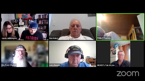 WeNotMe - JQ with USS Liberty Survivors - Phillip, Ron, Mickey, & Larry