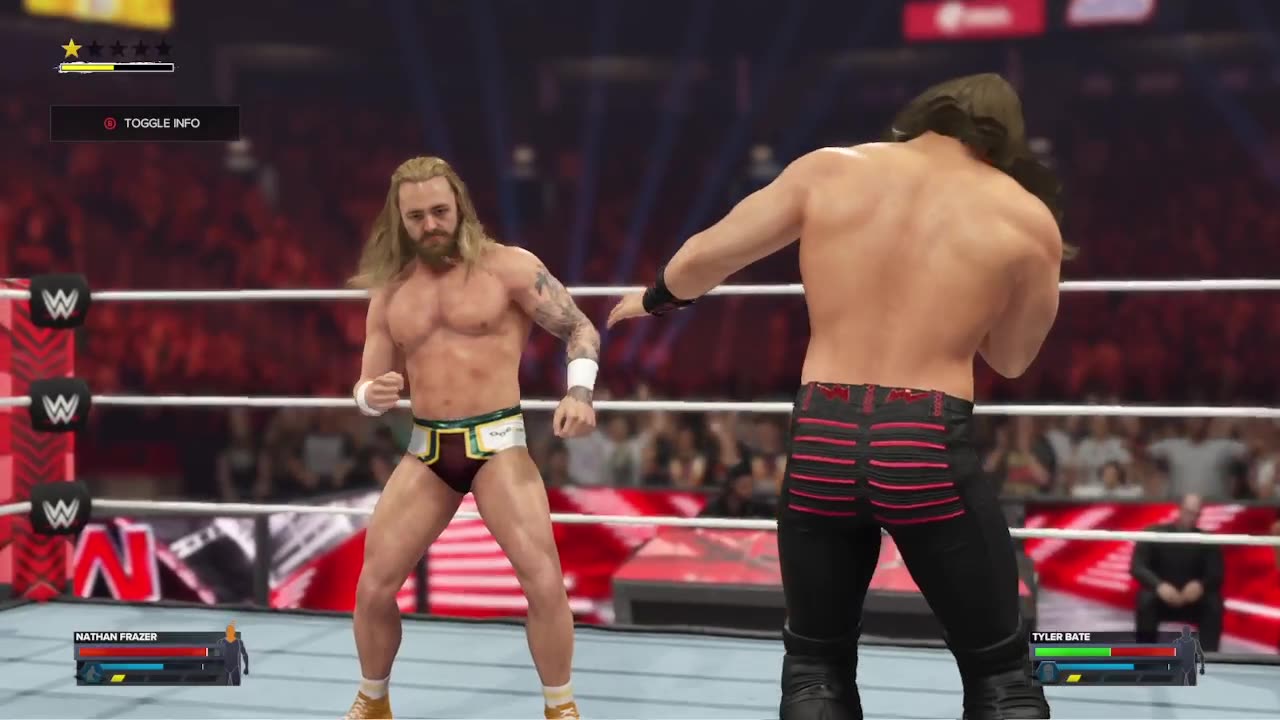 WWE 2K24 - Raw Match Nathan Frazer VS Tyler Bate