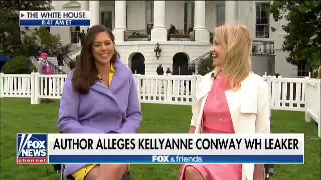 Kellyanne Conway slams claim that she's the 'No.1 leaker' in the White House