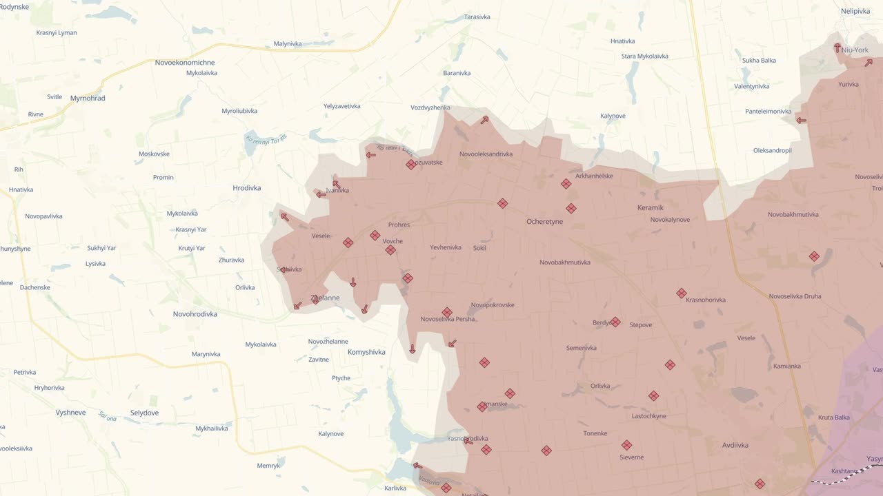 Huge Russian Gains on the Actual Front Lines Whilst the Distraction in Kursk