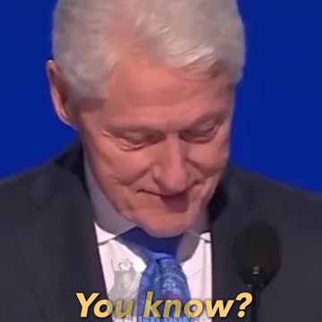 Bill Clinton does NOT admit to Epstein Island