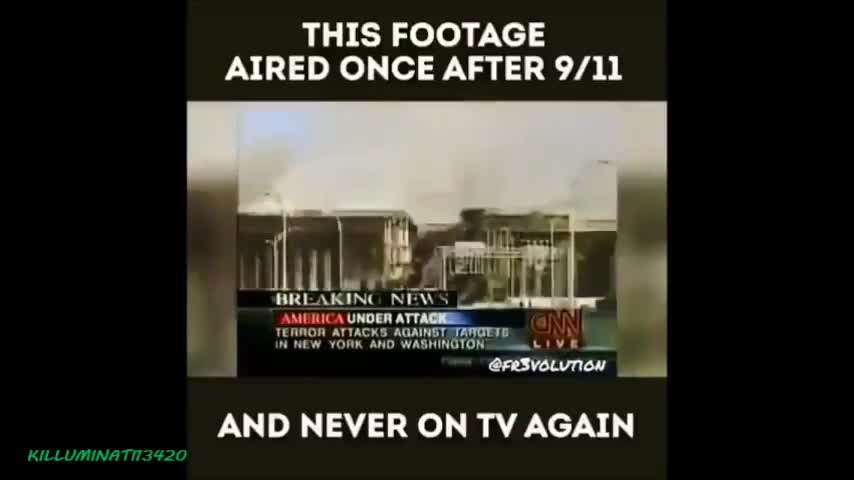 AlbertaTV: CNN - No Evidence Of Plane Crash At Pentagon, Sept.11.2001