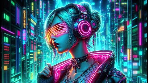 Neon Nights - Techno EMD Music Video