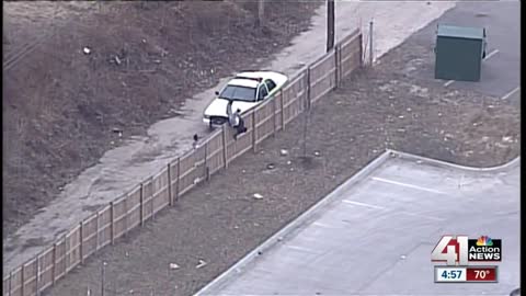 Police Pursuit, Foot Bail... 2 Taken Down In Kansas City