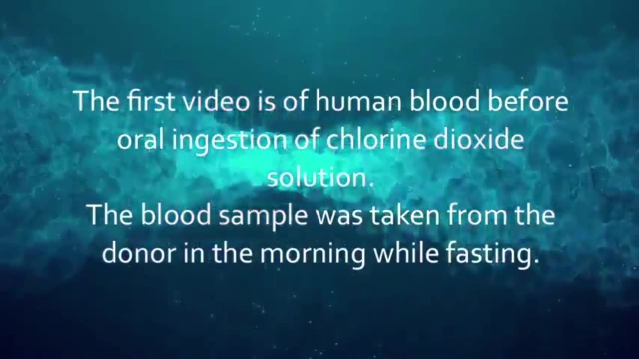 Vaccine Blood samples before and after Chlorine dioxide