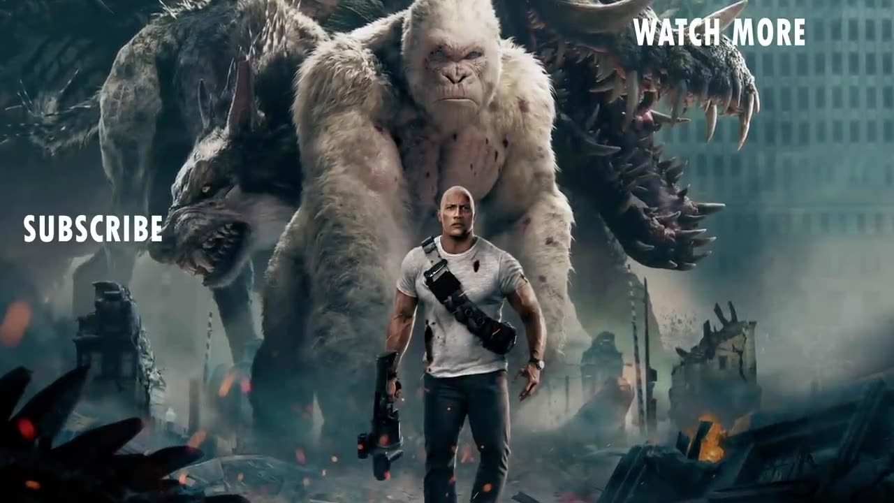 Giant Wolf Attack Scene - Wolf vs Helicopter - Rampage (2018) Movie Clip HD