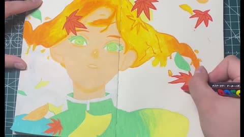 How To Color Autumn Leaves