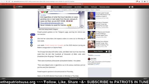 PATRIOTS IN TUNE Show #311: BRIAN FESTA Founder of wethepatriotsusa.org 2/22/2021