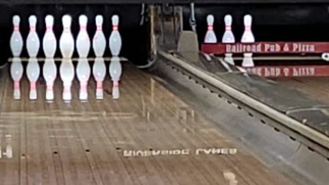 Bowling from 9/15/2024, Game 5 of 6, final score; 225