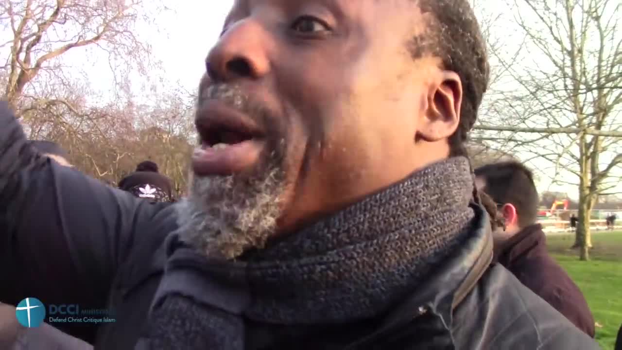 Muslims become ashamed of their prophet. DCCI Speakers Corner