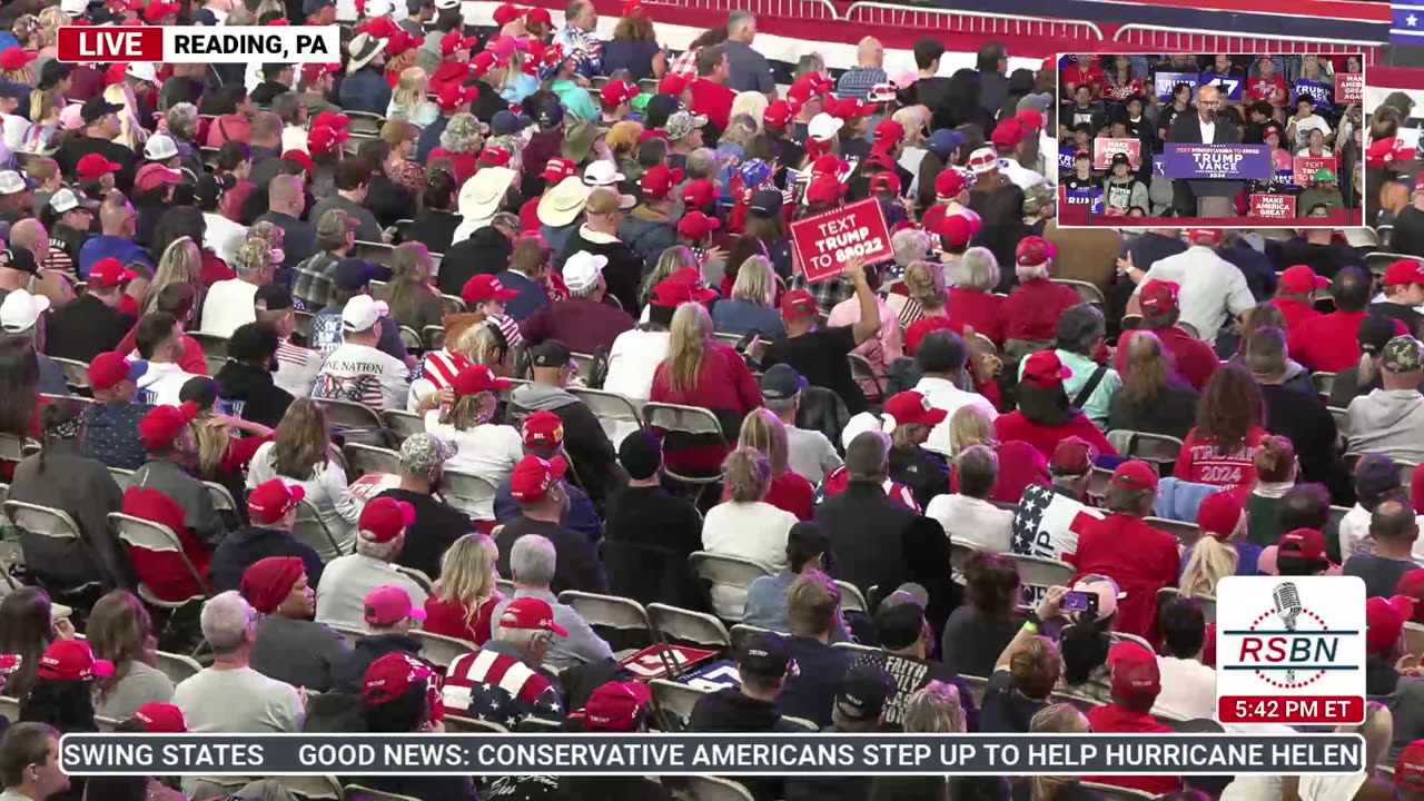 FULL SPEECH: Michael Rivera Delivers Remarks in Reading, PA - 10/9/24