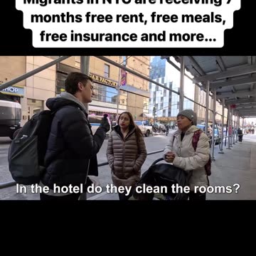 NYC Migrants live for free!