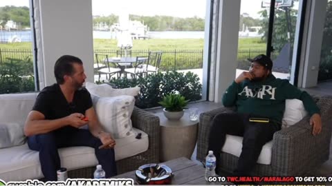 Donald Trump Jr talking about when Kim Porter died and P-Diddy