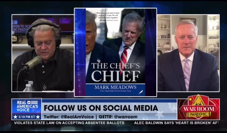 Mark Meadows: "There Were Emails Out There in Early 2020 That There Was Gain-of-Function Going On"