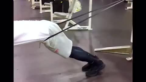 Funny gym exercise 😂