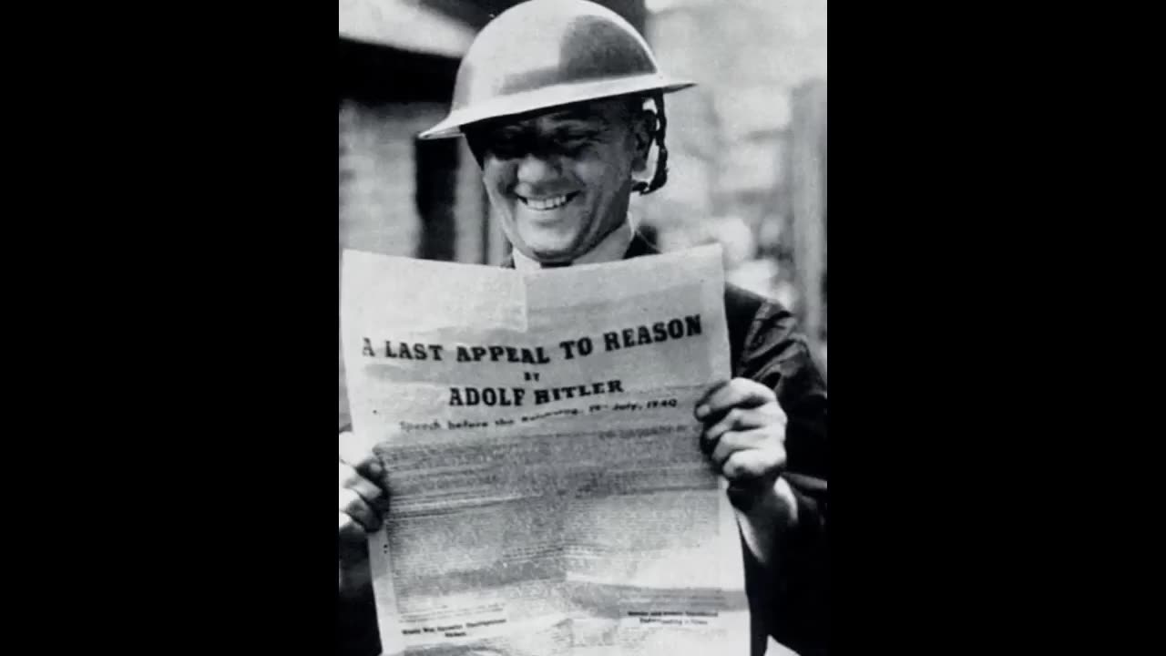 A Last Appeal To Reason - Hitler Offers Peace in 1940 & Drops Flyers From The Sky Over London