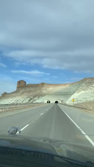 Green River Tunnel, Wyoming on I-80 westbound