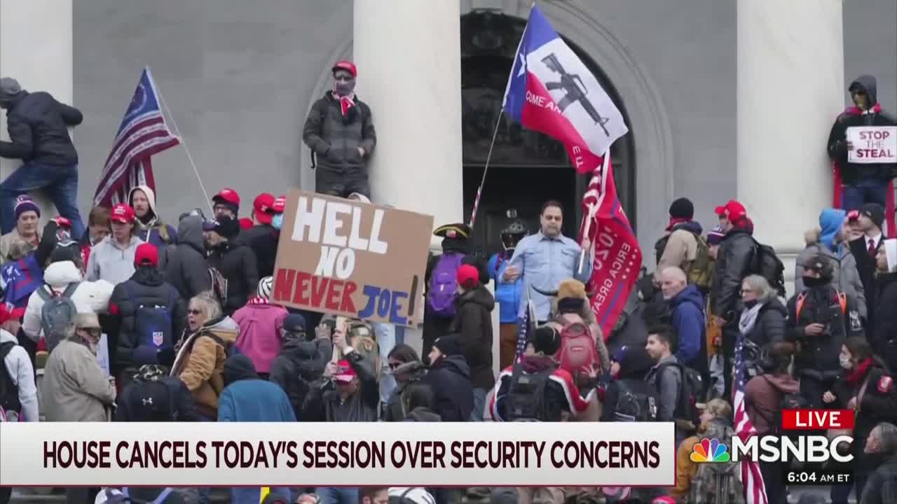 Scarborough Rips ‘Trump Terrorists’ After House Session Is Cancelled