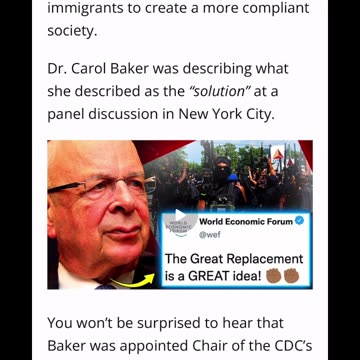 WEF Memo Reveals Plan to Depopulate the World of 1 Billion White People By 2030