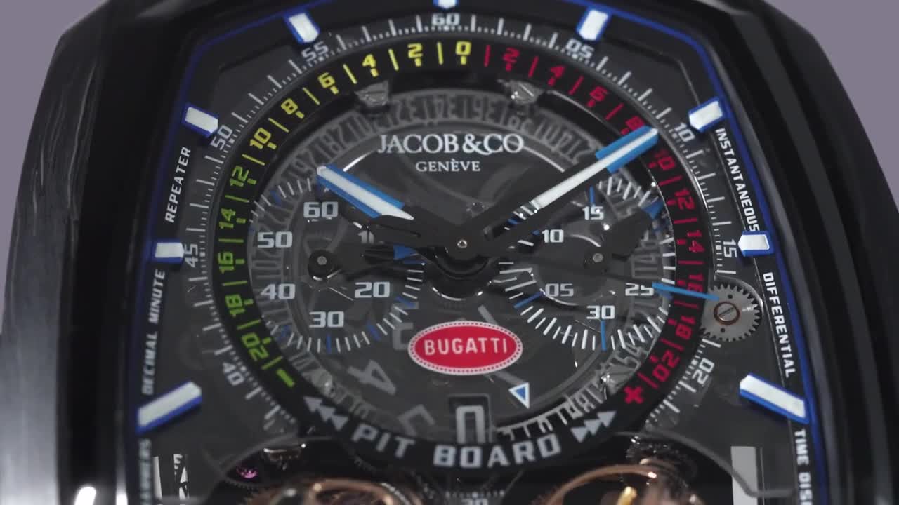 The Jacob & Co. Twin Turbo Furious Bugatti