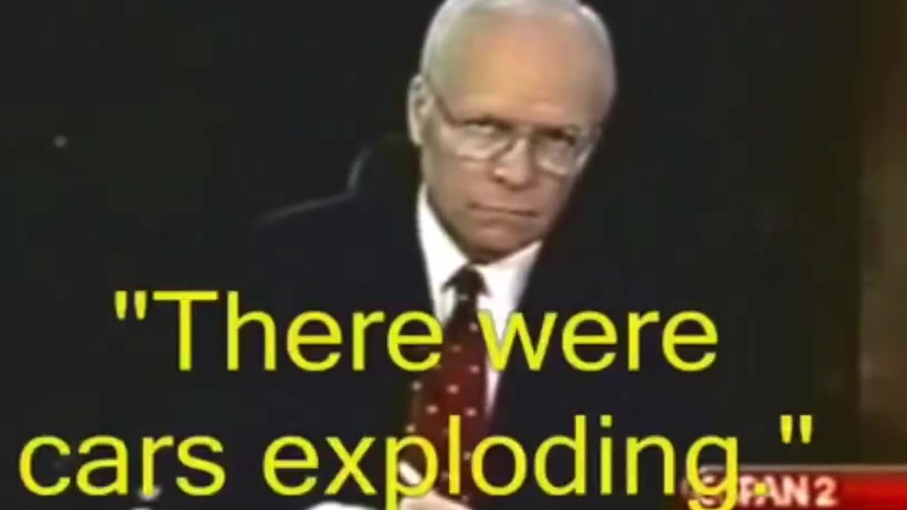 News Broadcast on 9/12/2001 and this CSPAN caller has a nightmarish story to tell. #911