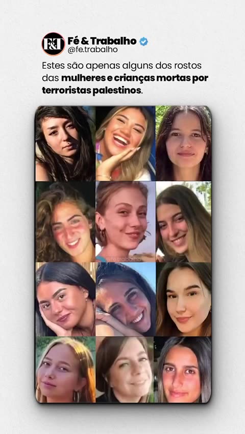 Mulheres e crianças vítimas Do HAMAS