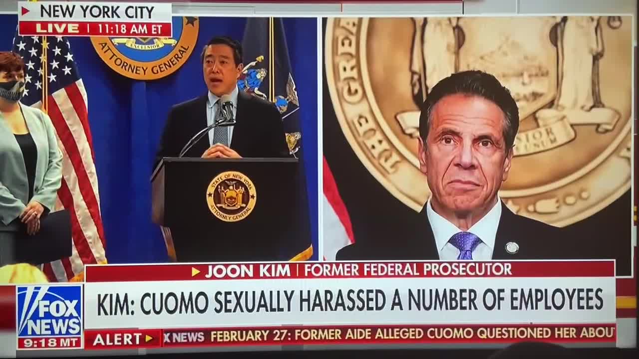 Cuomo 11 Civil Counts of Sexual Assaults - Including State Trooper