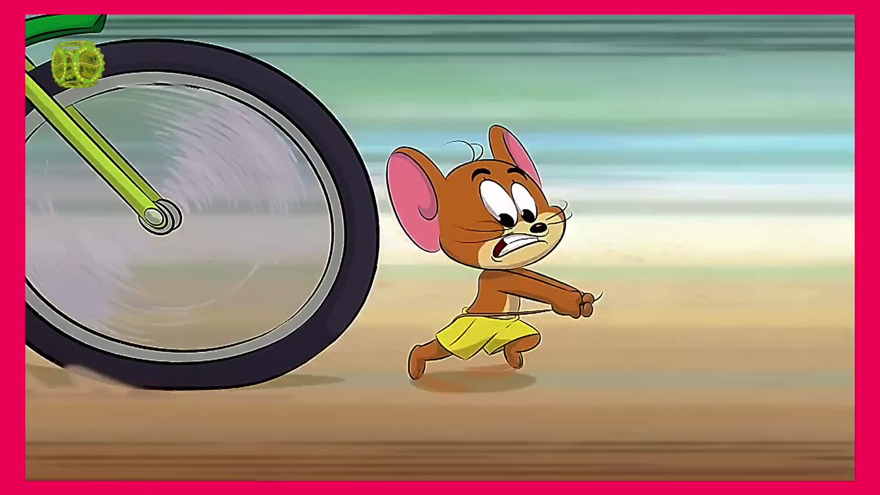 Tom and Jerry take their chase into the sky by flying a kite