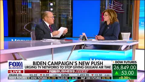 Biden censors Giuliani