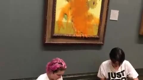 ▶ EXTRAIT-RQ + LIENS parus (23 oct 22) : Vandalisme sur les peintures de Vincent Van Gogh