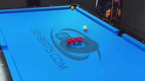 Allthisspintho#billiards#trickshots#8ballpool#seybertsbilliards