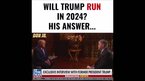 BREAKING Donald Trump To Run In 2024 !!! Well Done Tucker Carlson!!