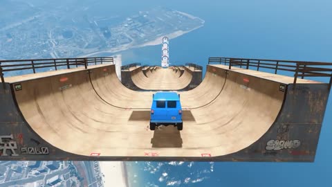 GTA 5 RAMP RACE PART 2