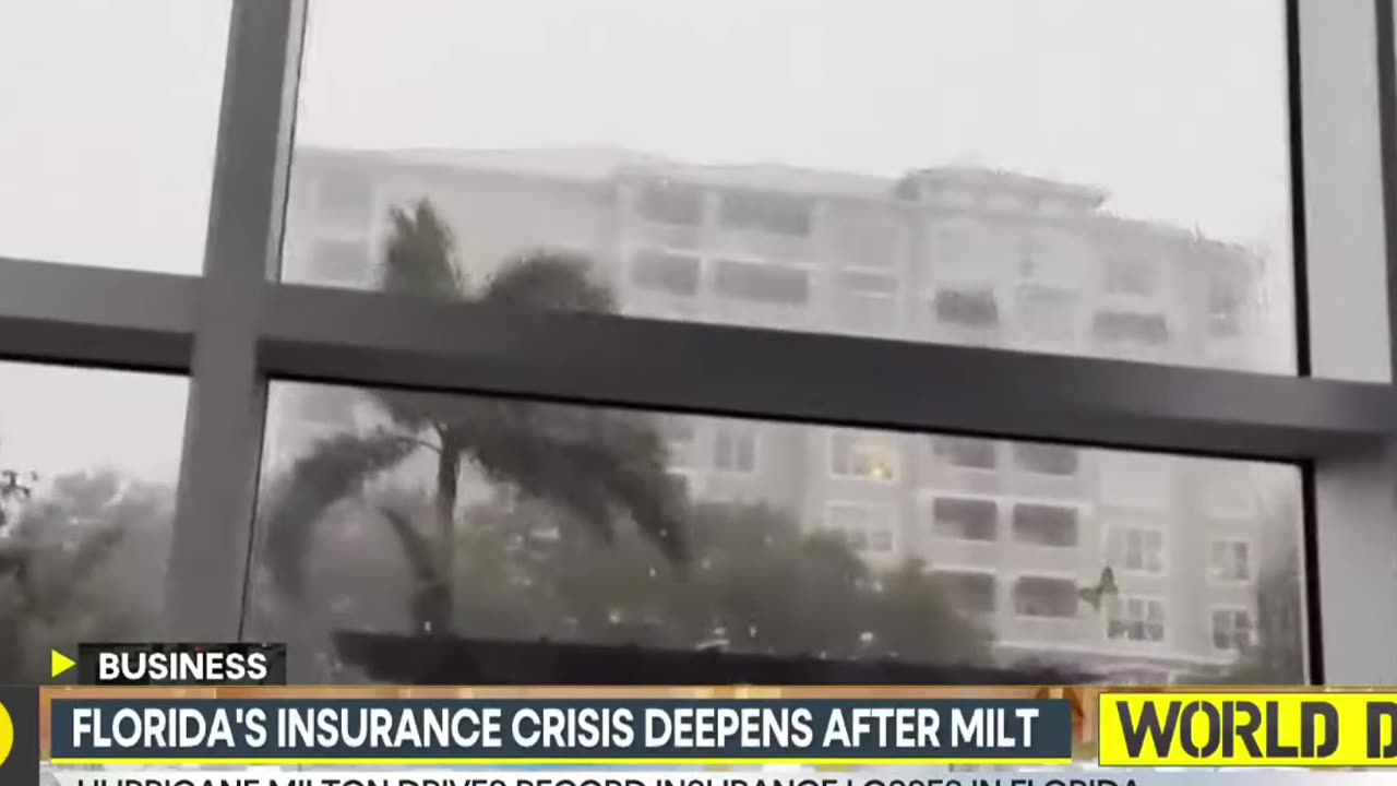 Hurricane Milton Causes $100 Billion in Florida Insurance Losses